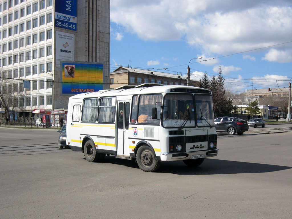 Челябинская область, ПАЗ-32053 № Т 939 ВА 174