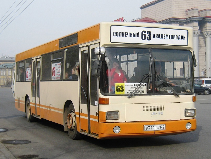 Красноярский край, MAN 791 SL202 № В 311 ВС 124