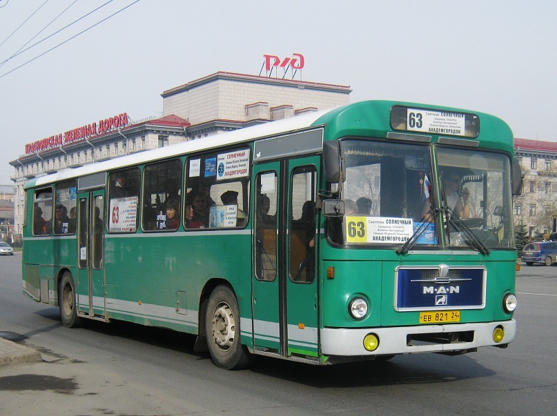 Красноярский край, MAN 789 SÜ240 № ЕВ 821 24