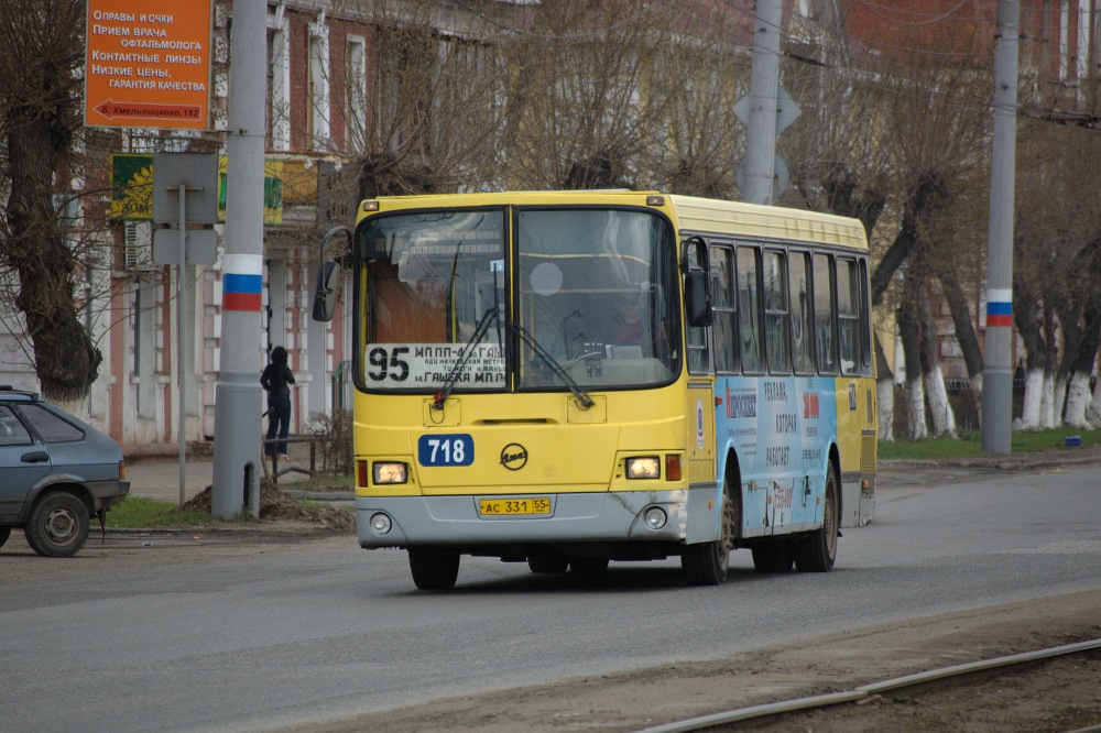 Омская вобласць, ЛиАЗ-5256.45 № 718
