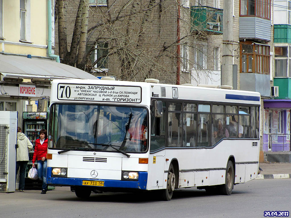 Пензенская область, Mercedes-Benz O405N2 № АУ 733 58