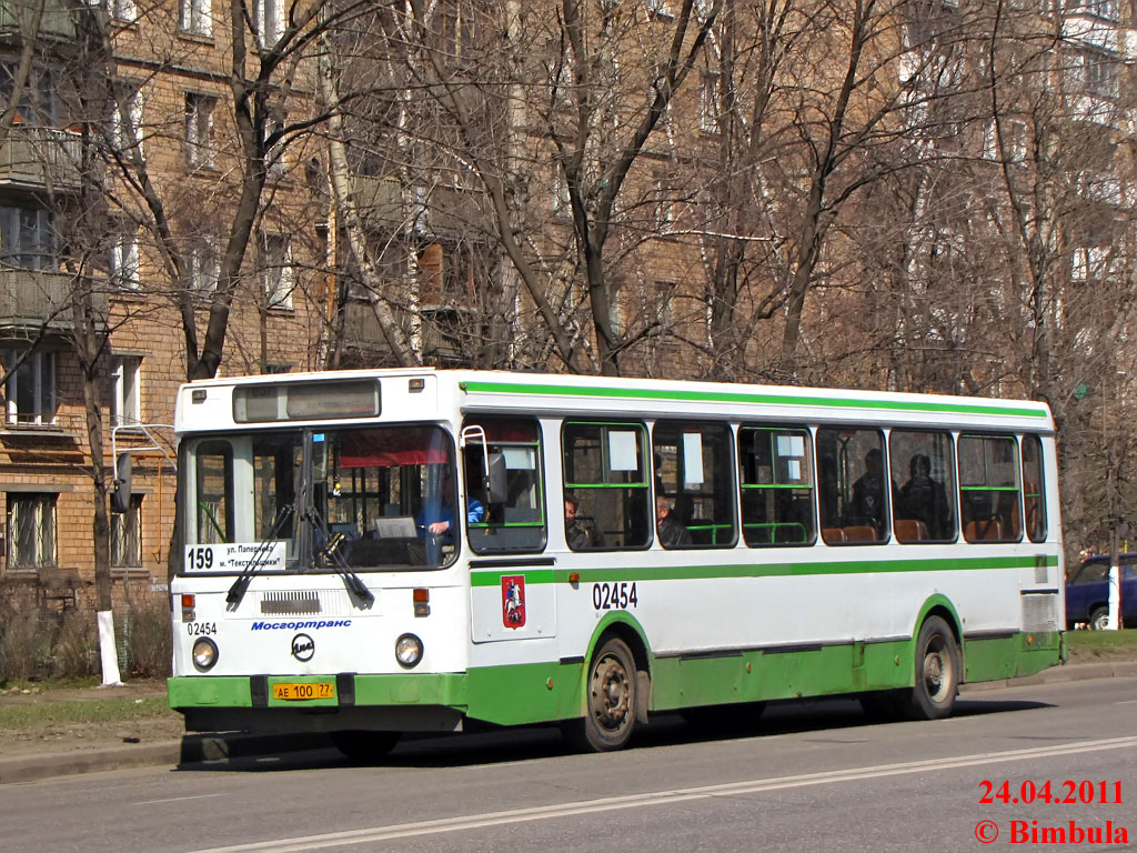 Москва, ЛиАЗ-5256.25 № 02454