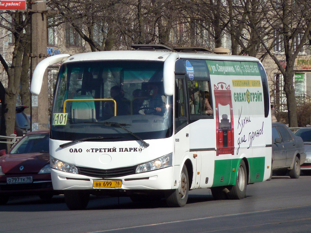 Санкт-Петербург, Yutong ZK6737D № ВВ 699 78