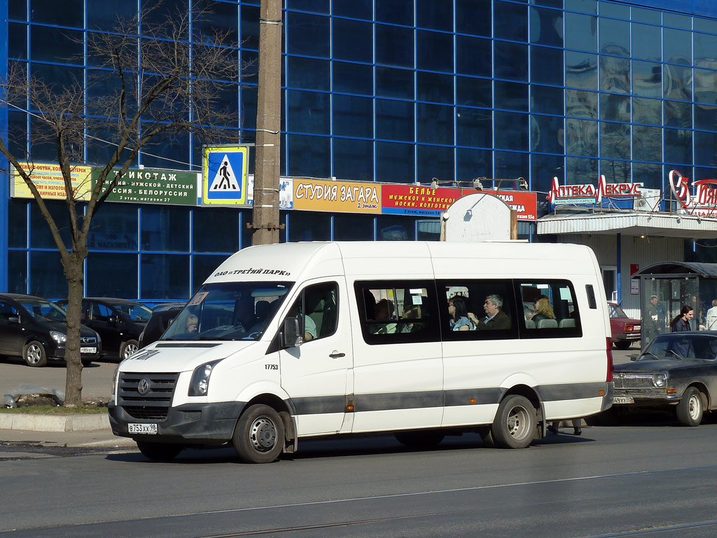 Санкт-Петербург, БТД-2219 (Volkswagen Crafter) № В 753 ХХ 98