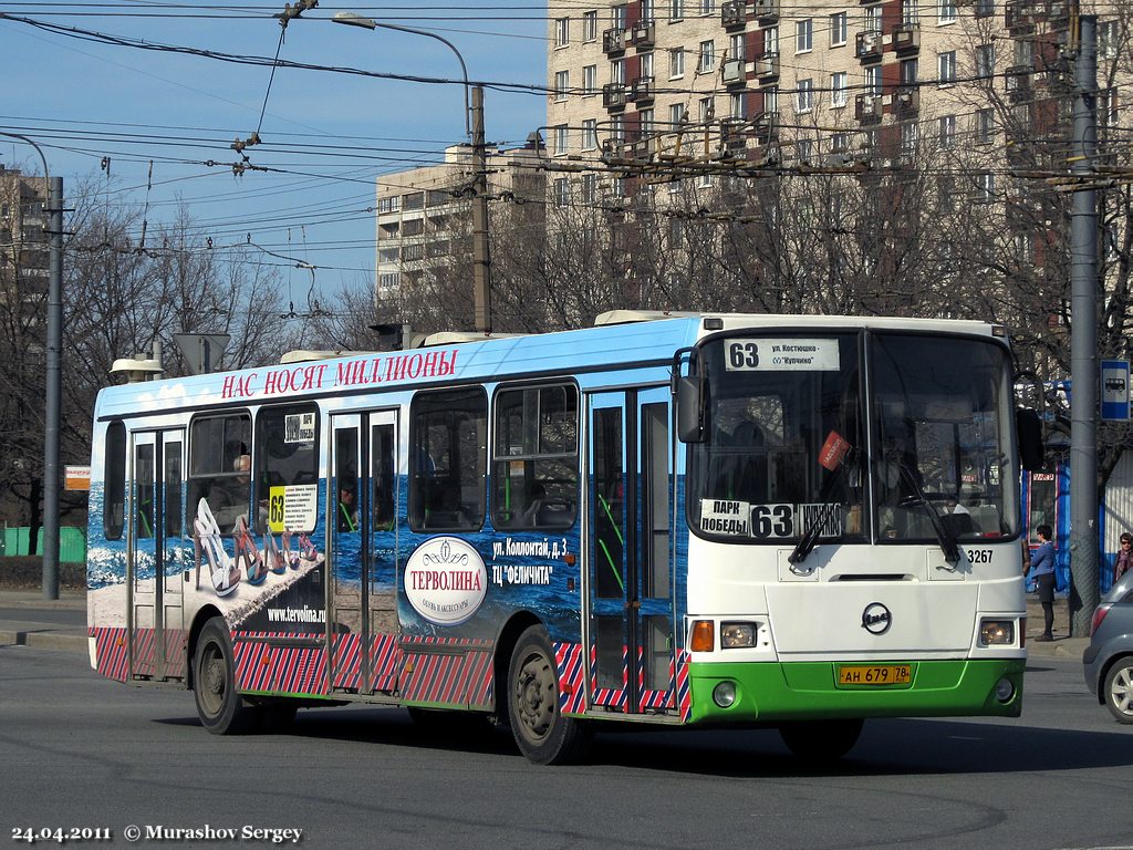 Sanktpēterburga, LiAZ-5256.25 № 3267