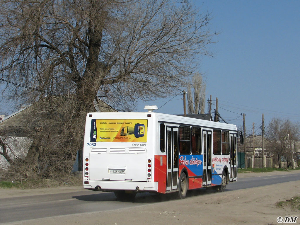 Волгоградская область, ЛиАЗ-5293.00 № 7032