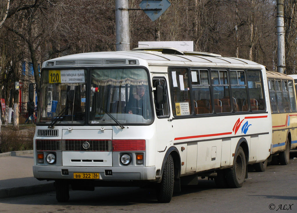 Воронежская область, ПАЗ-4234 № ВВ 322 36