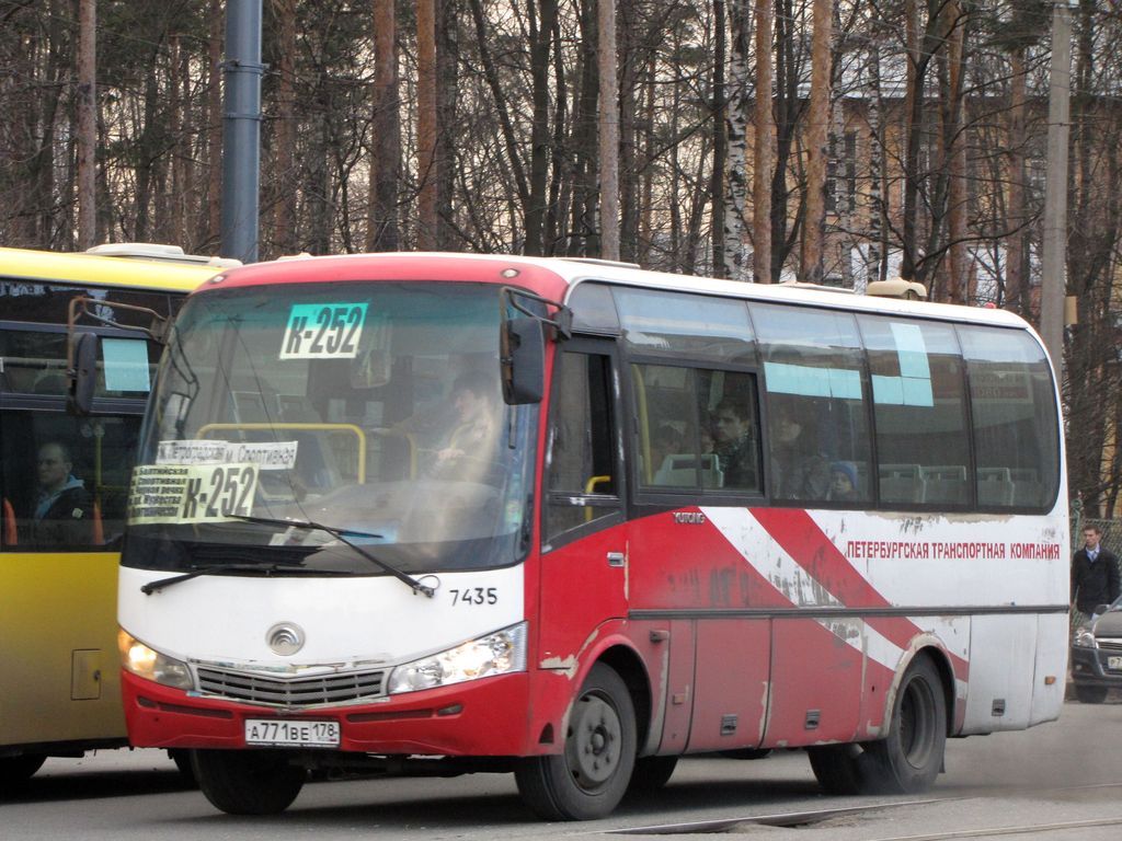 Санкт-Петербург, Yutong ZK6737D № А 771 ВЕ 178