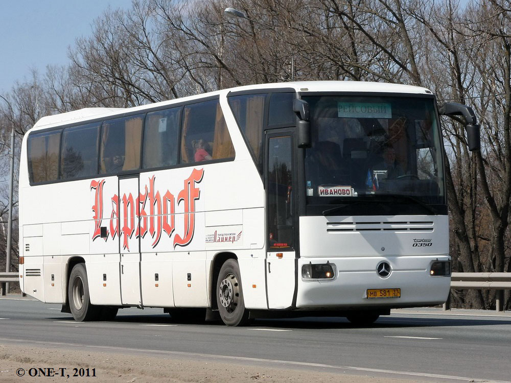 Ивановская область, Mercedes-Benz O350-15SHD Tourismo № МВ 581 37