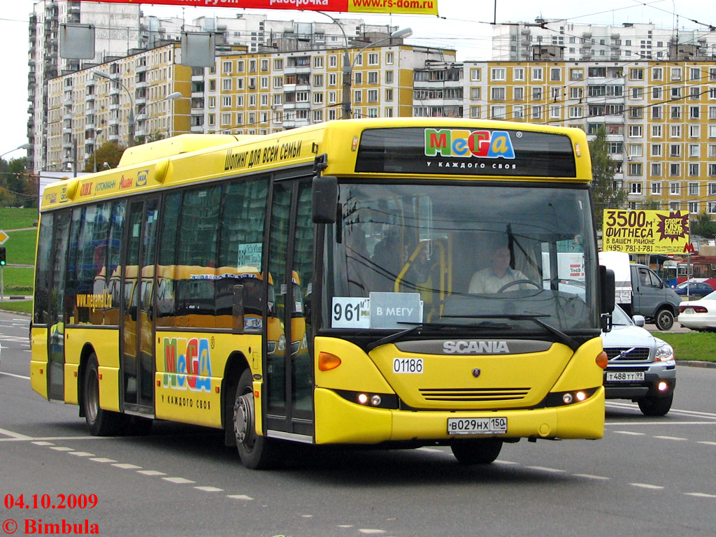 Москва, Scania OmniLink II (Скания-Питер) № 01186