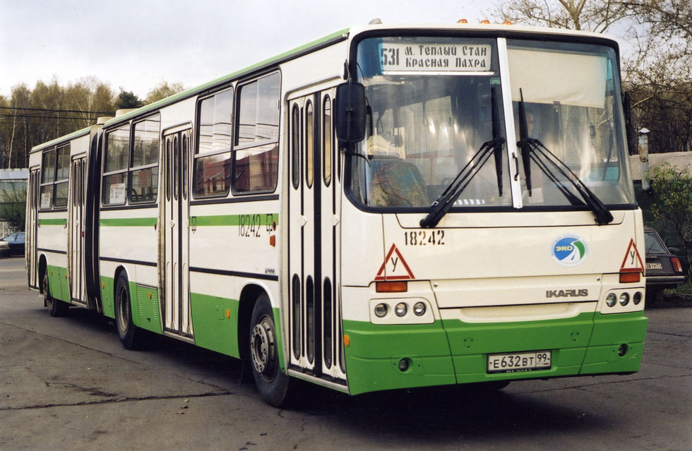 Москва, Ikarus 280.33M № 18242