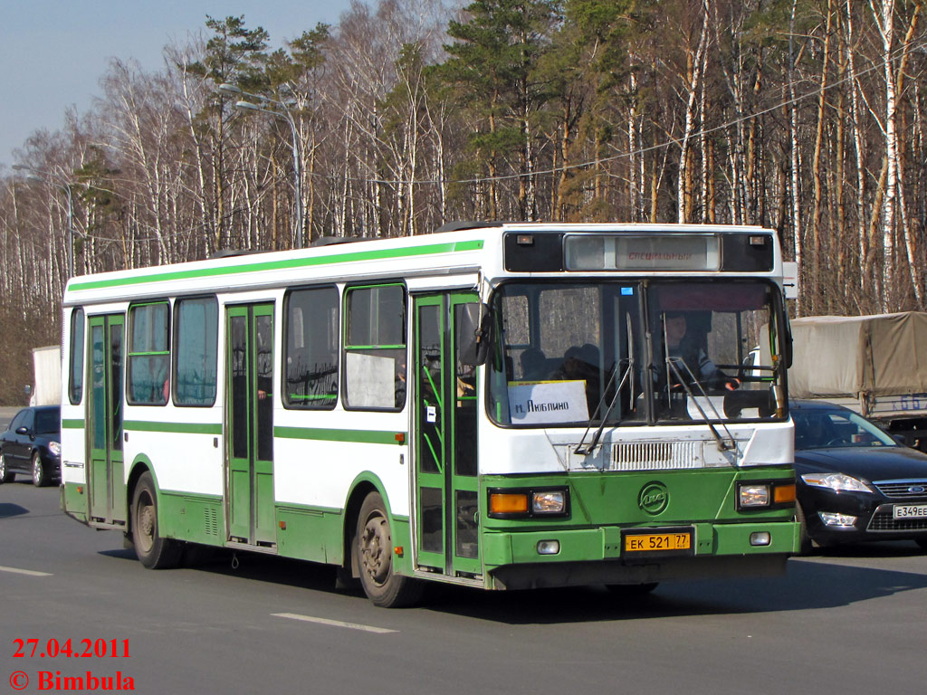 Μόσχα, LiAZ-5256.25 # ЕК 521 77