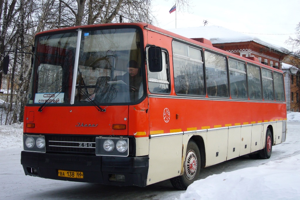 Свердловская область, Ikarus 250 № ВА 138 66