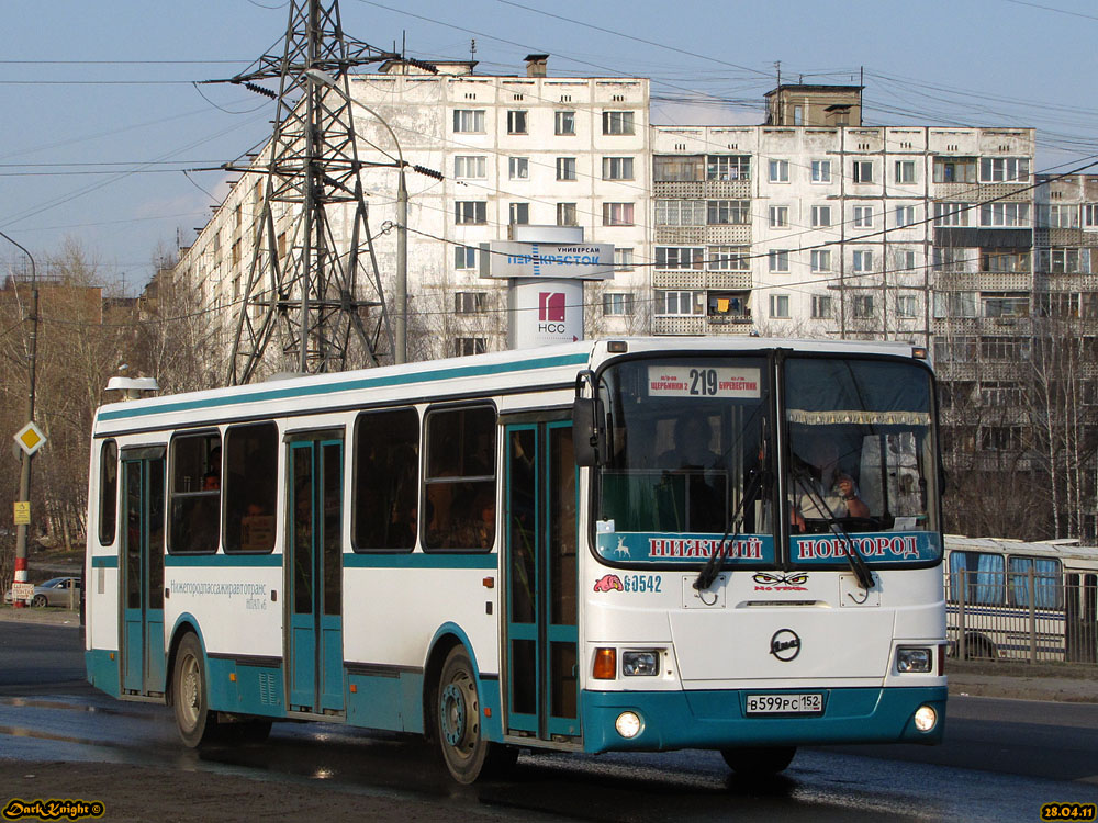 Нижегородская область, ЛиАЗ-5256.26 № 60542