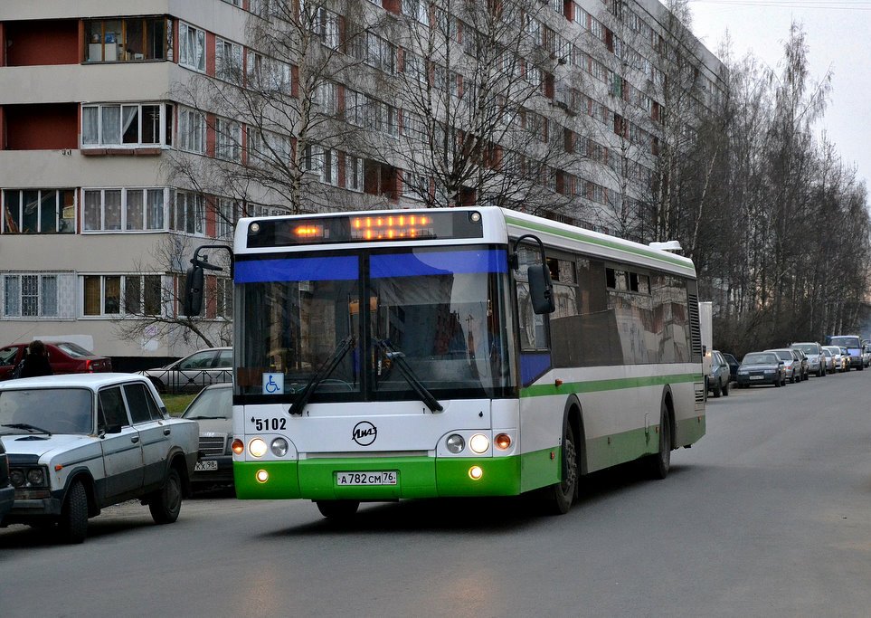 Sankt Petersburg, LiAZ-5292.20 Nr. 5102