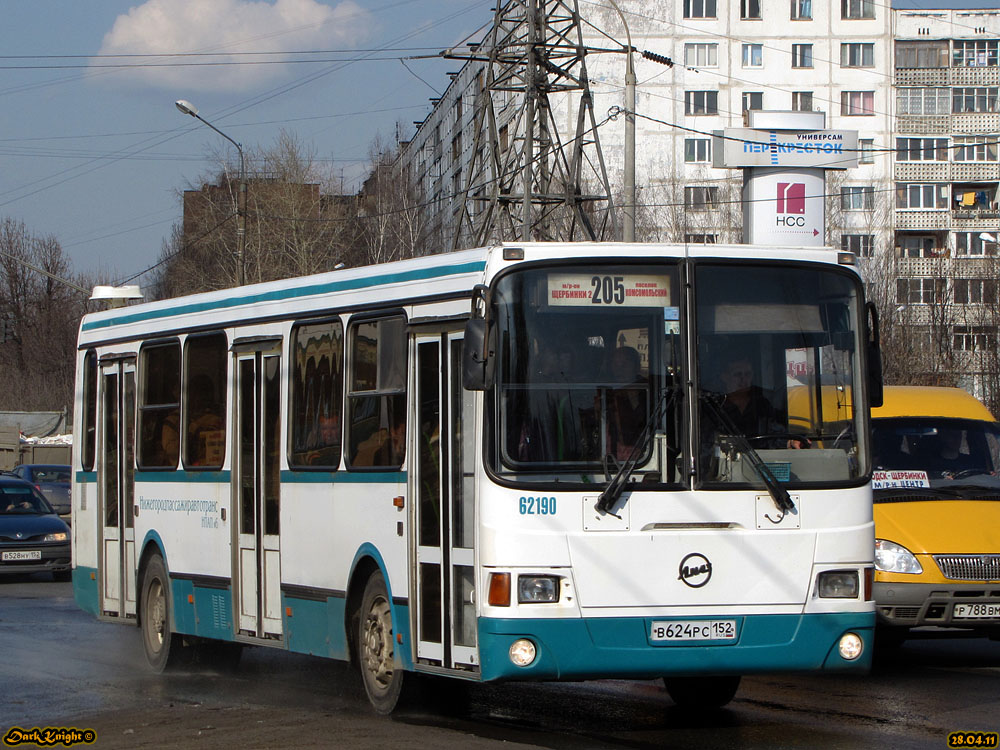 Нижегородская область, ЛиАЗ-5256.25 № 62190