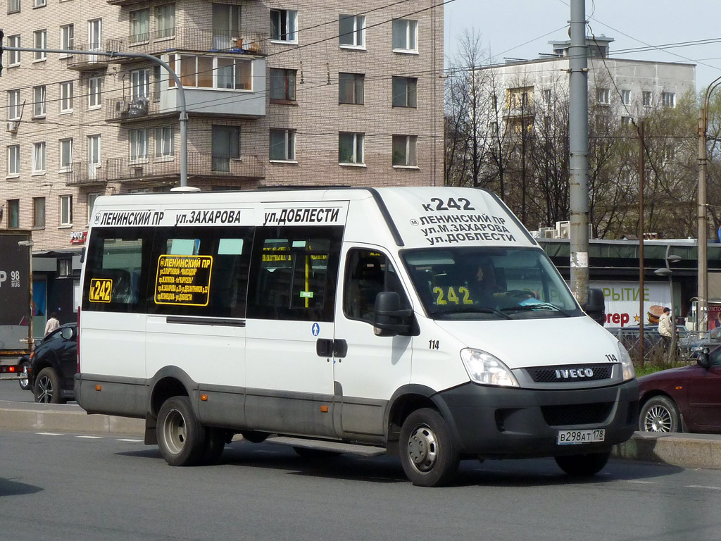 Санкт-Петербург, Нижегородец-2227UT (IVECO Daily) № 114