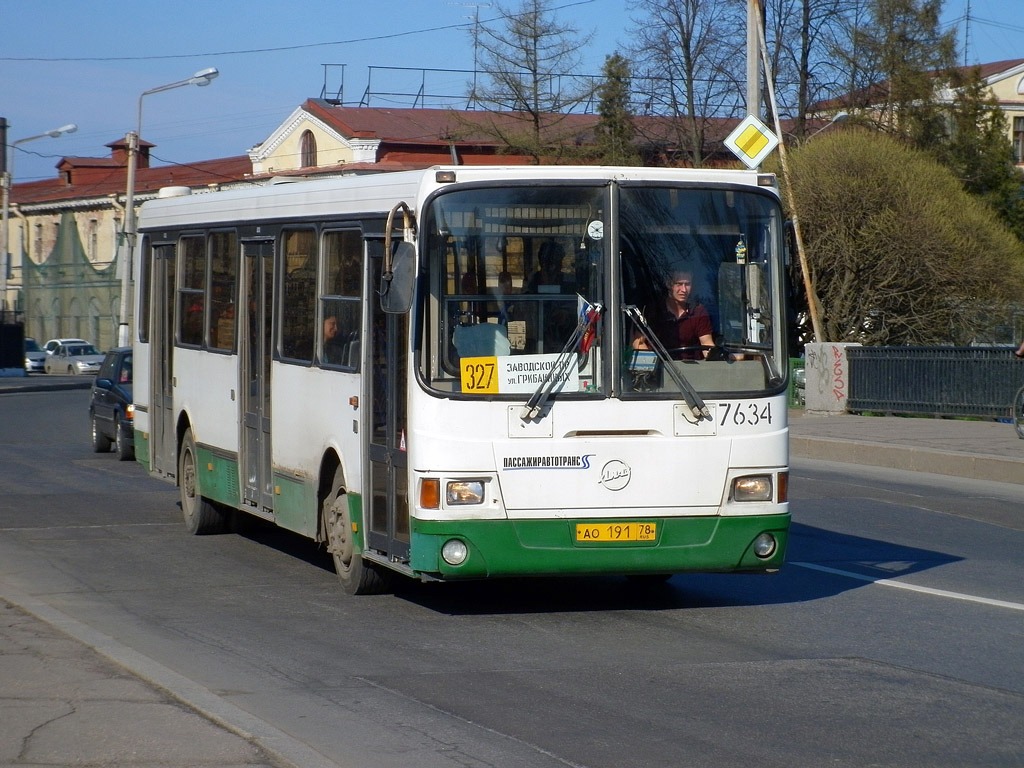 Санкт-Петербург, ЛиАЗ-5256.25 № 7634