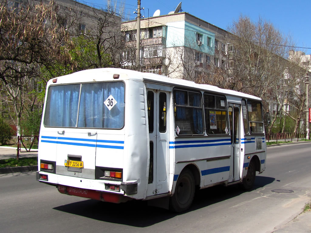 Херсонская область, ПАЗ-3205 (00) № BT 2256 AA