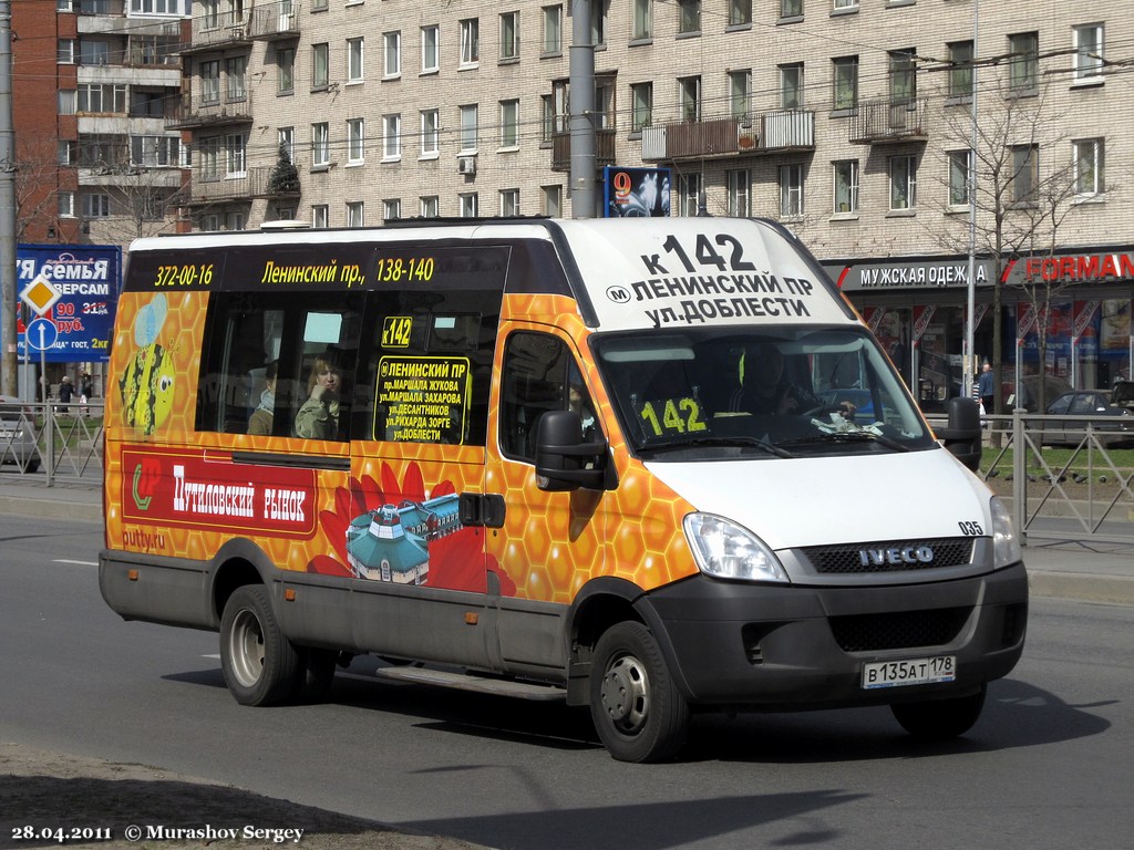 Санкт-Петербург, Нижегородец-2227UT (IVECO Daily) № 035