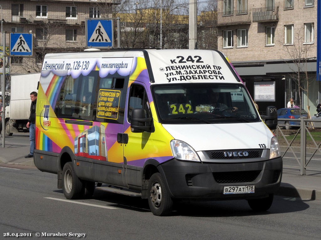 Санкт-Петербург, Нижегородец-2227UT (IVECO Daily) № 113