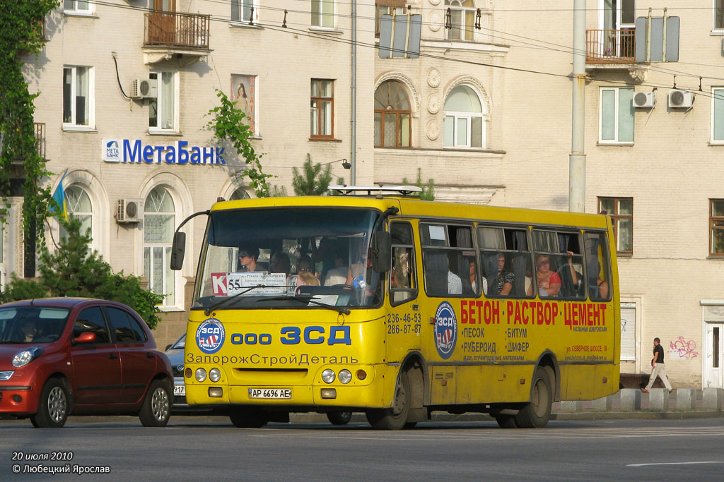 Запорожская область, Богдан А09201 (ЛуАЗ) № AP 6696 AE