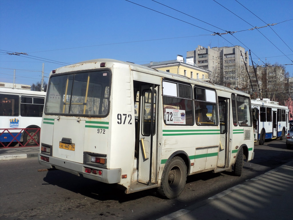 Ярославская область, ПАЗ-32054 № 972