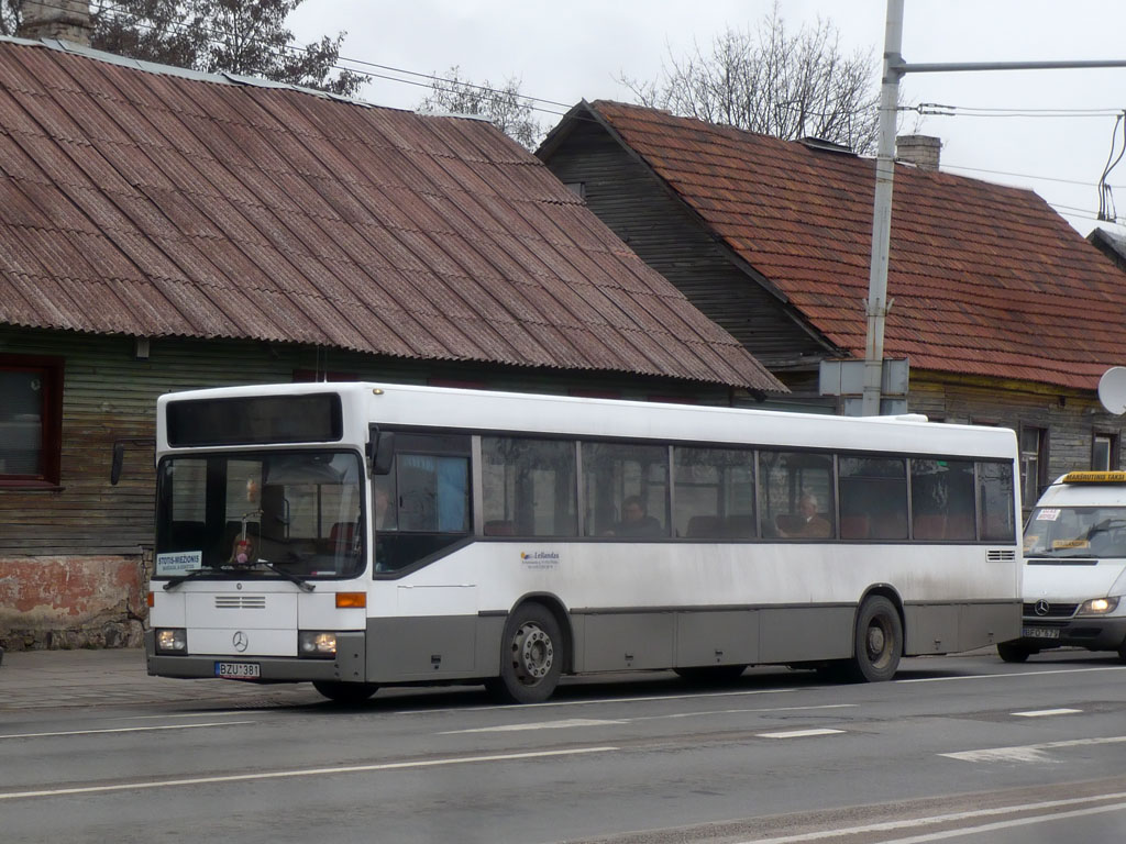 Литва, Mercedes-Benz O405N № BZU 381