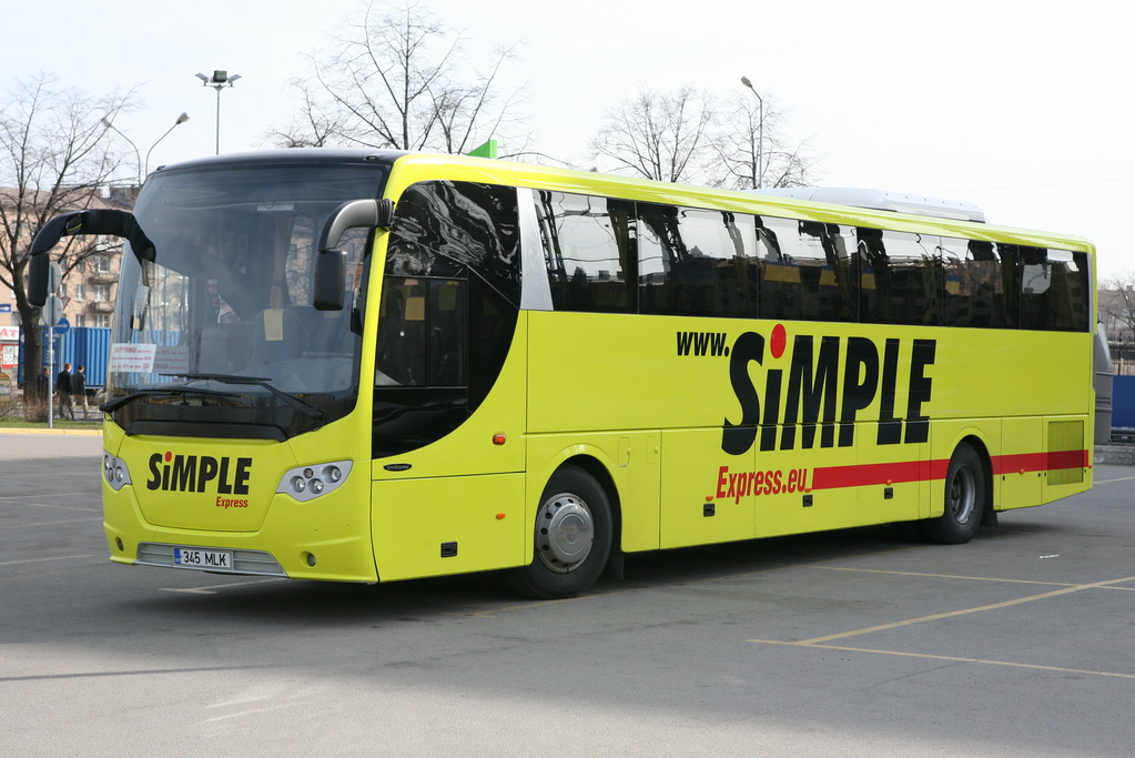 Эстония, Scania OmniExpress 340 № 345 MLK