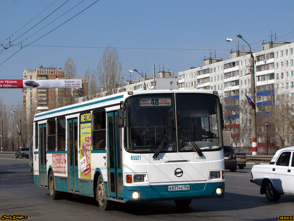 Нижегородская область, ЛиАЗ-5256.26 № 65521