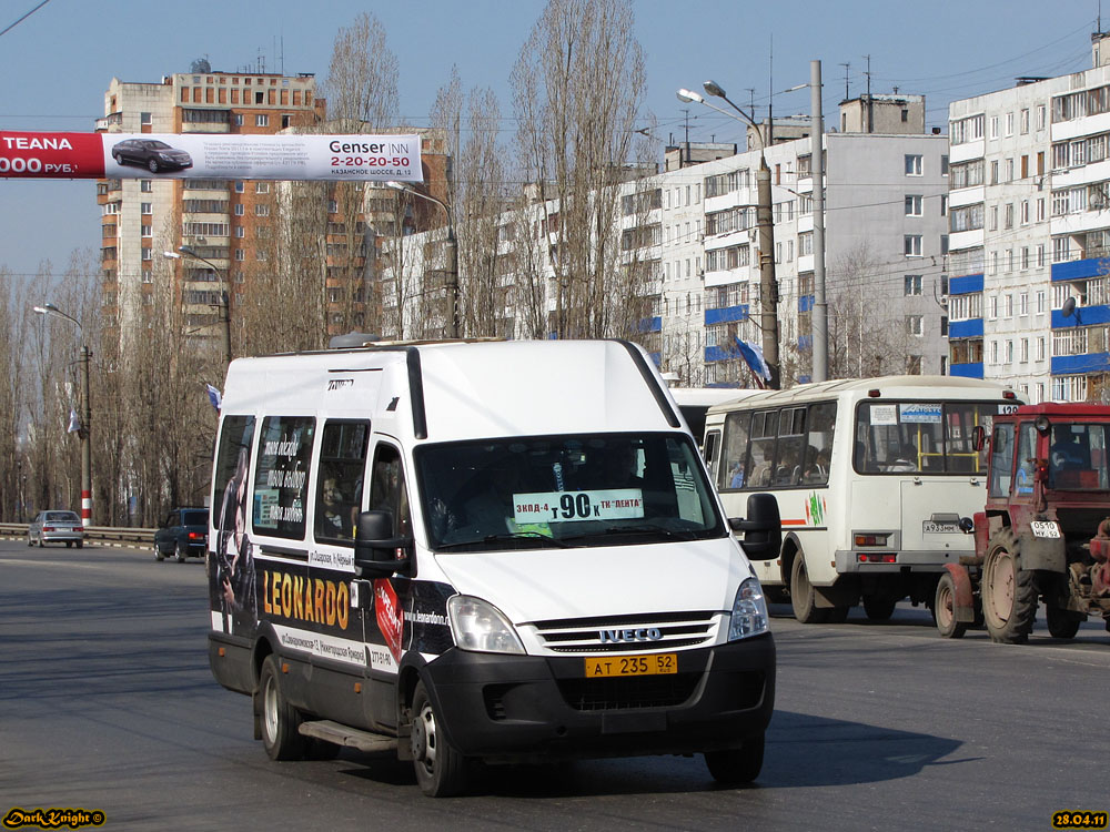 Nizhegorodskaya region, Sofia (IVECO Daily 50C15V) # АТ 235 52