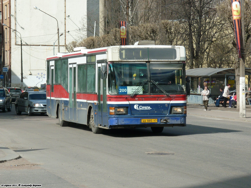 Ленинградская область, Scania CN113CLL MaxCi № АВ 885 47