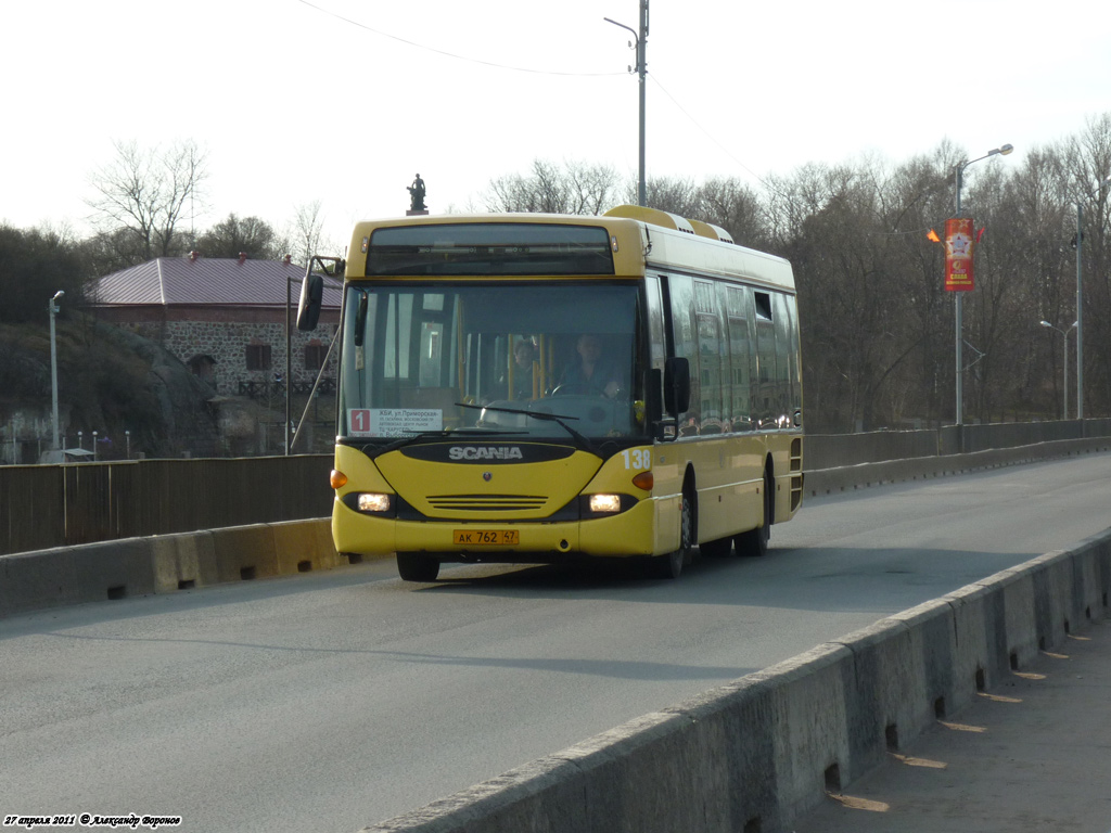 Ленинградская область, Scania OmniLink I (Скания-Питер) № 138