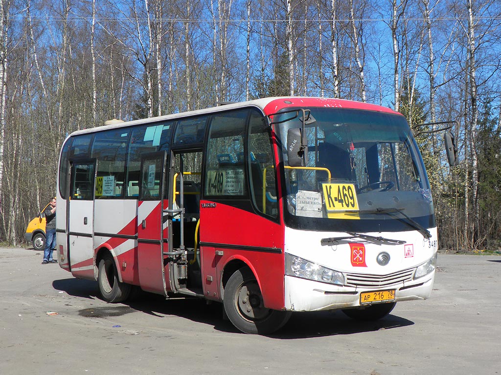 Санкт-Петербург, Yutong ZK6737D № n487