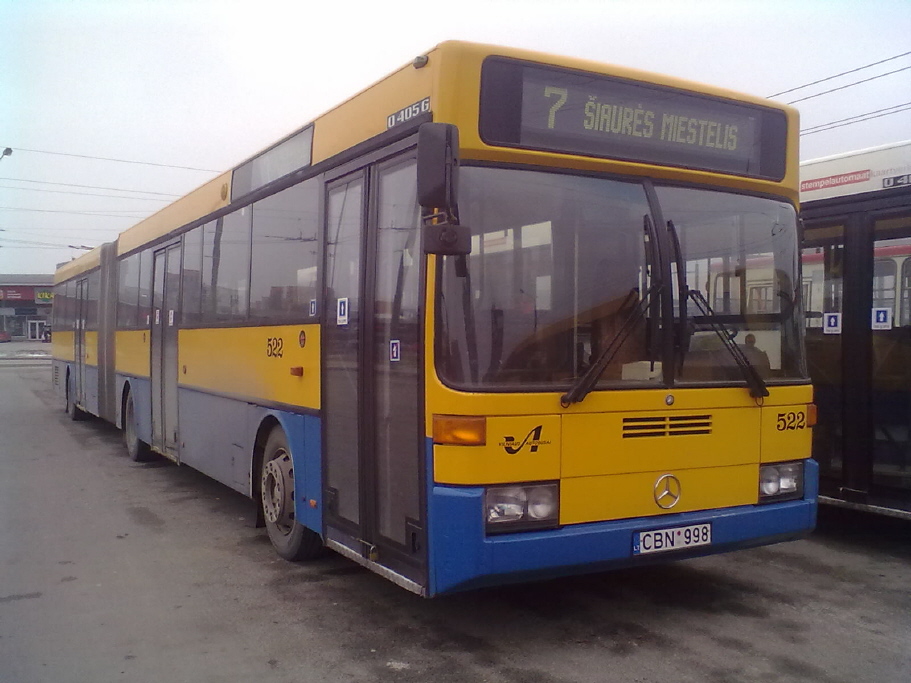 Литва, Mercedes-Benz O405G № 522