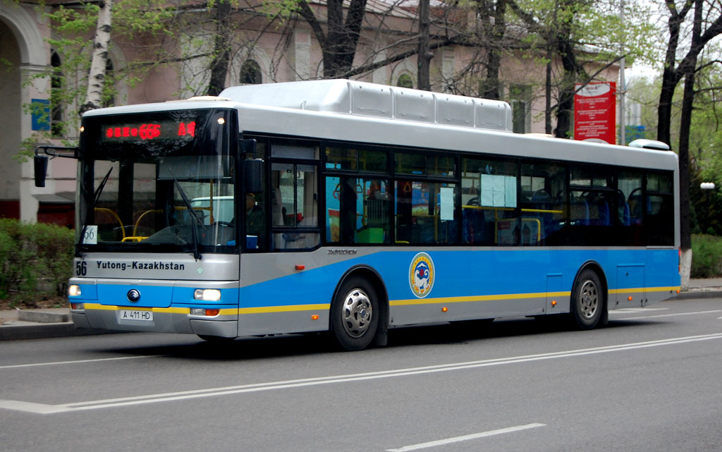 Алматы, Yutong ZK6120HGM № 56