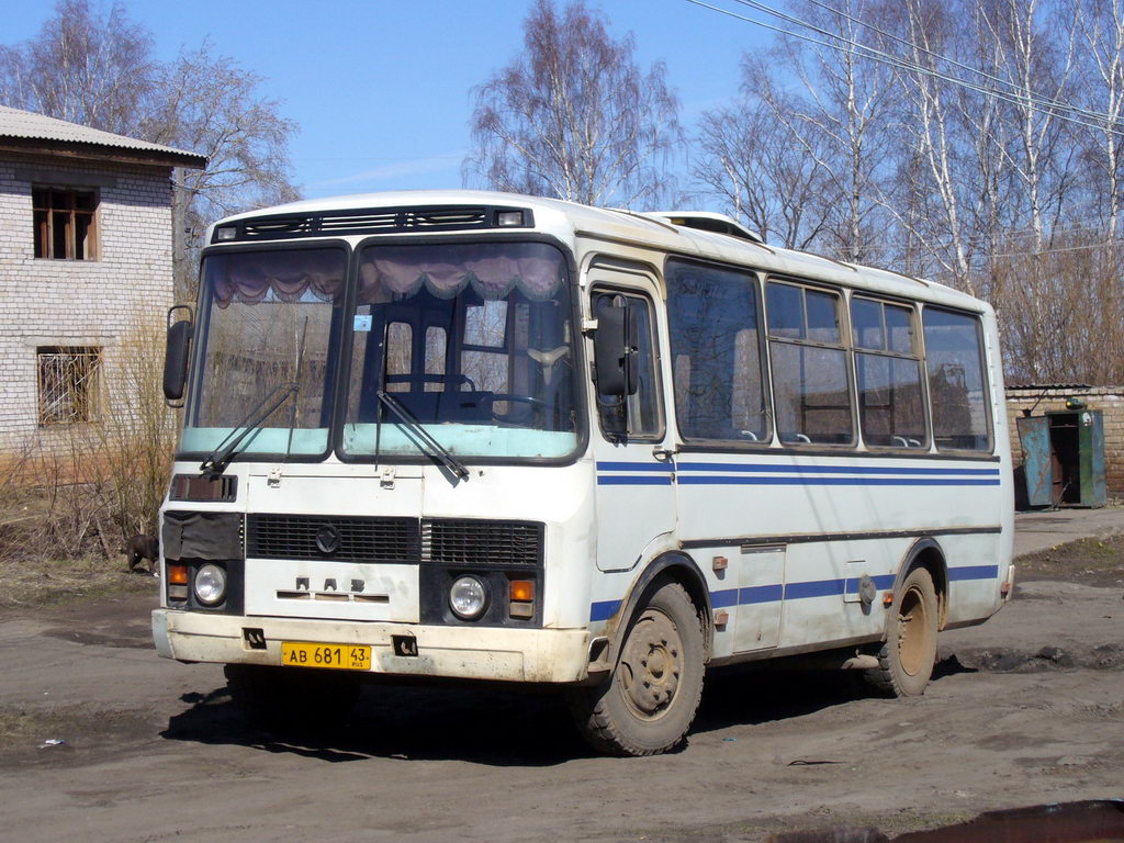 Кировская область, ПАЗ-32054-07 № АВ 681 43