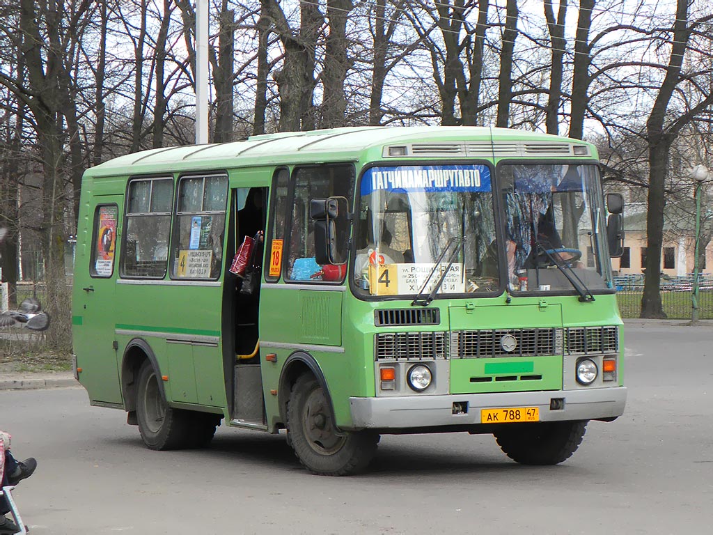 Ленинградская область, ПАЗ-32053 № АК 788 47