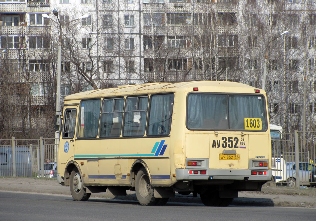 Нижегородская область, ПАЗ-32053 № АУ 352 52