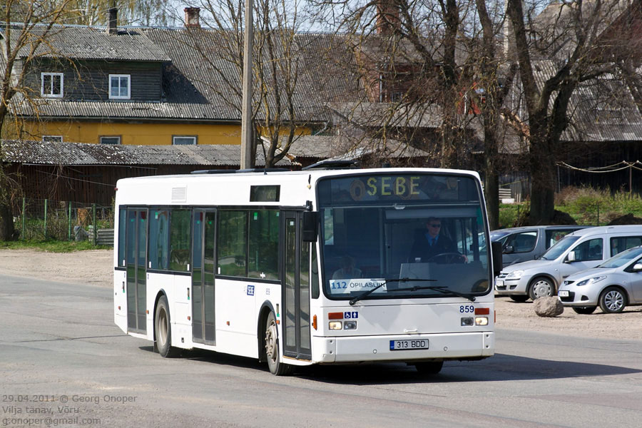 Эстония, Van Hool A300 № 313 BDD