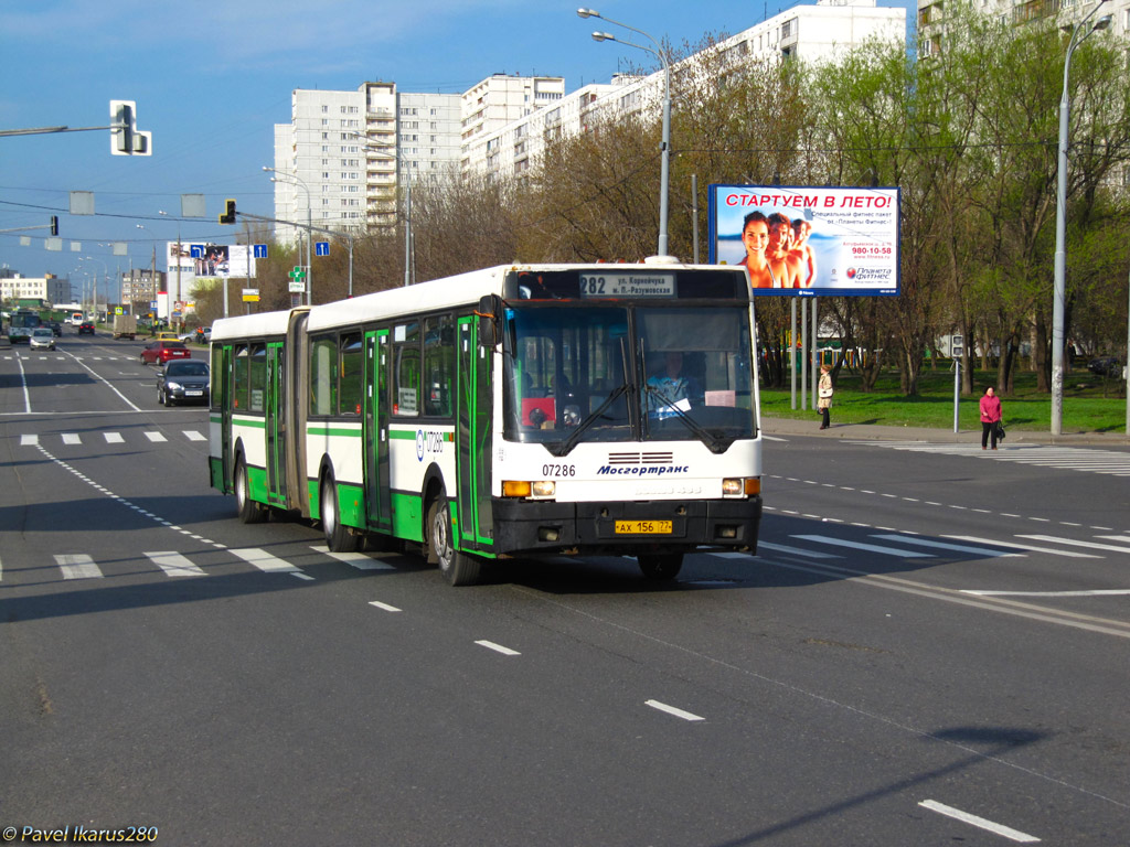 Москва, Ikarus 435.17 № 07286