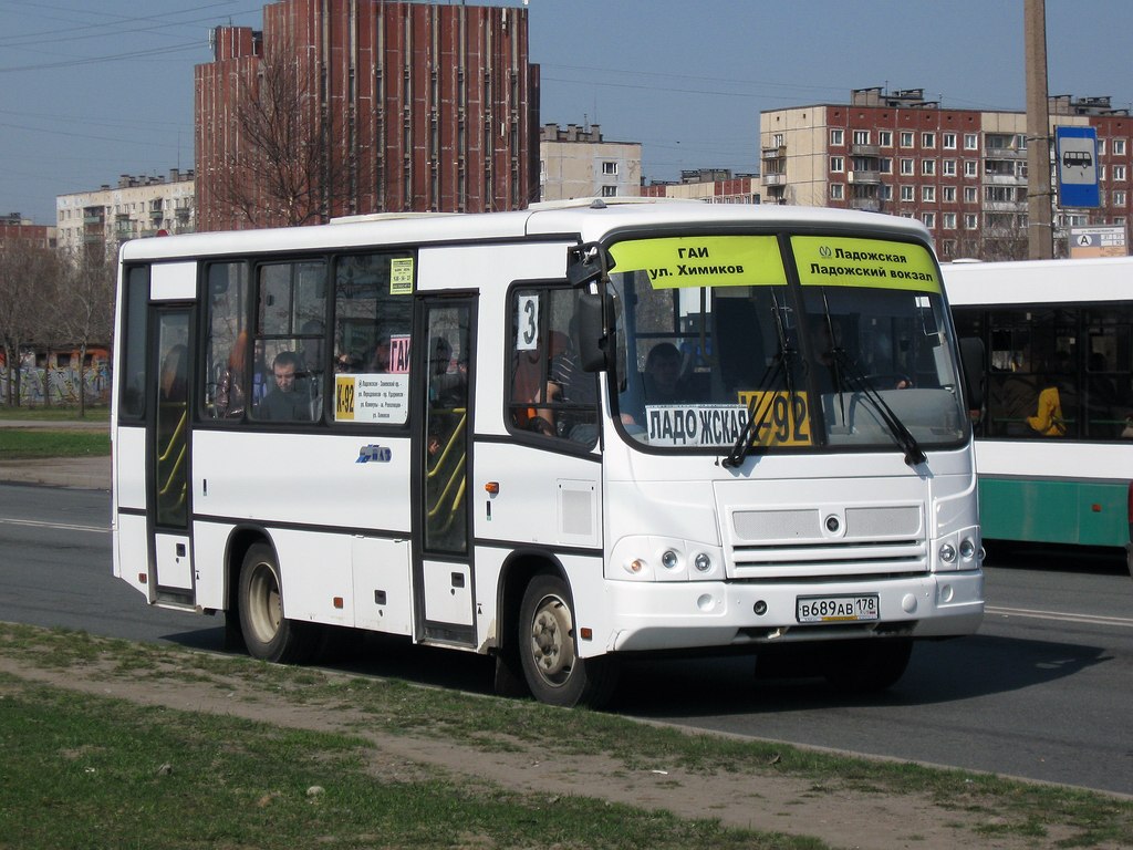 Санкт-Петербург, ПАЗ-320402-03 № В 689 АВ 178