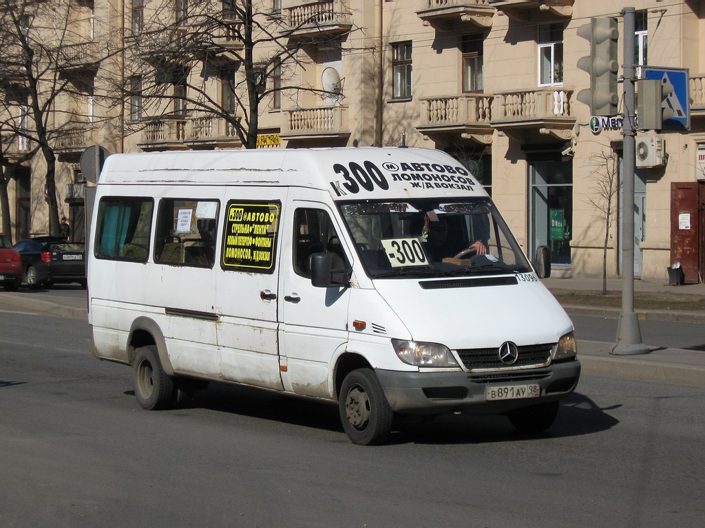 Санкт-Петербург, Mercedes-Benz Sprinter W904 408CDI № 13096