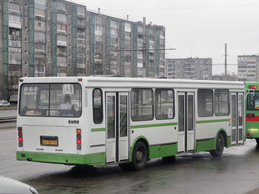 Vologda region, LiAZ-5256.25 Nr. АА 123 35