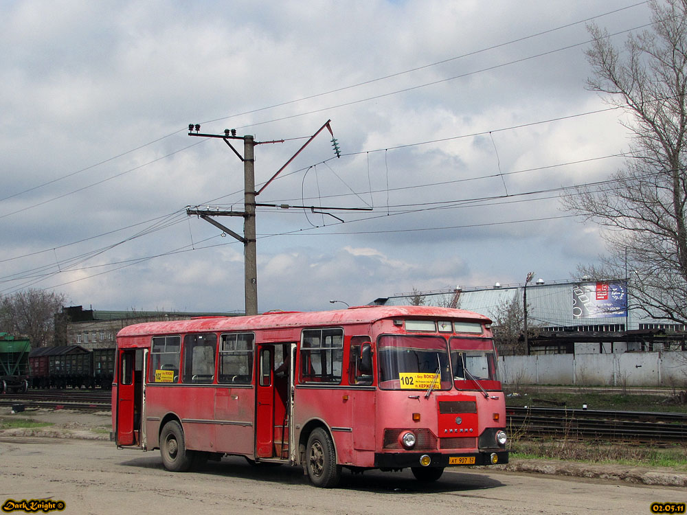 Nizhegorodskaya region, LiAZ-677M Nr. АТ 907 52