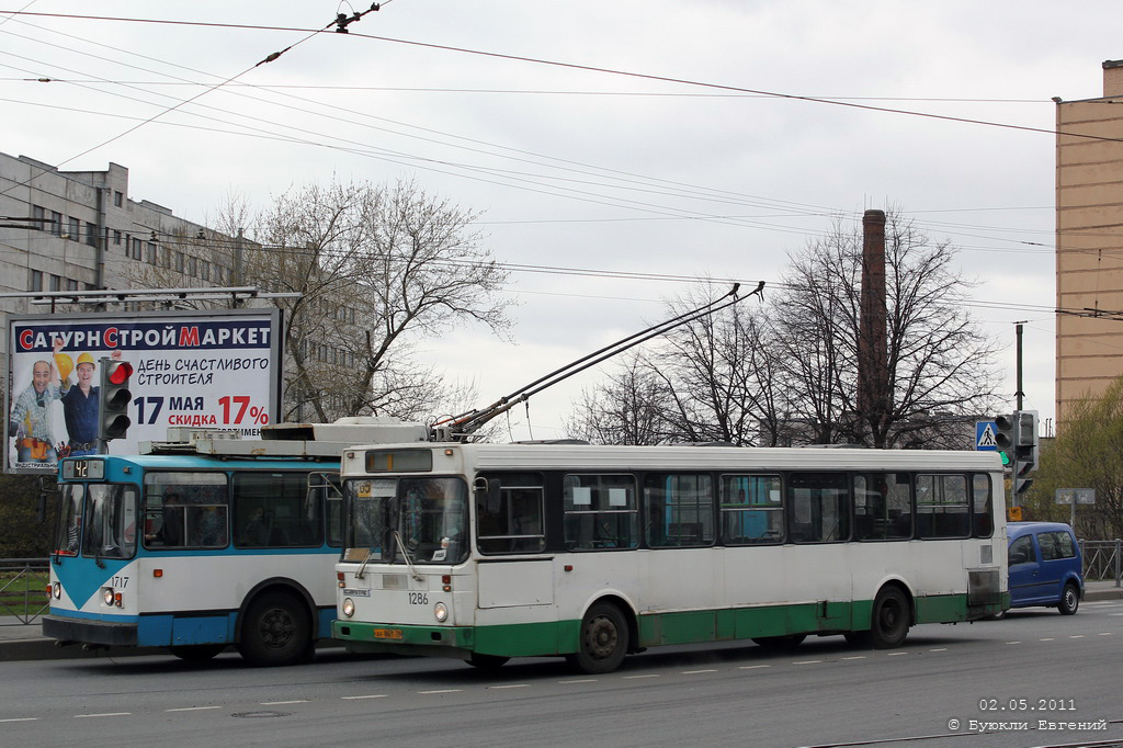 Санкт-Петербург, ЛиАЗ-5256.25 № 1286