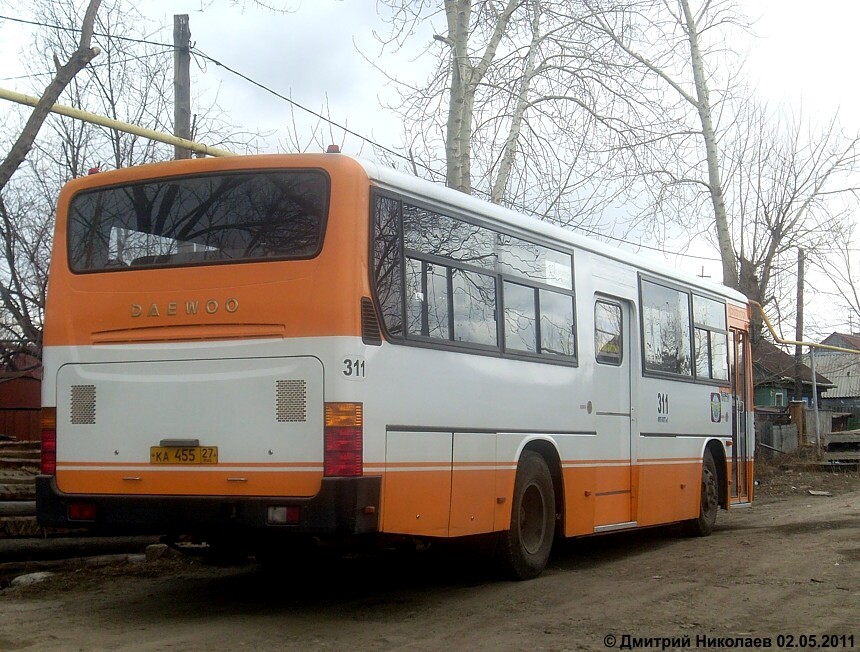 Хабаровский край, Daewoo BS106 Royal City (Ulsan) № 311