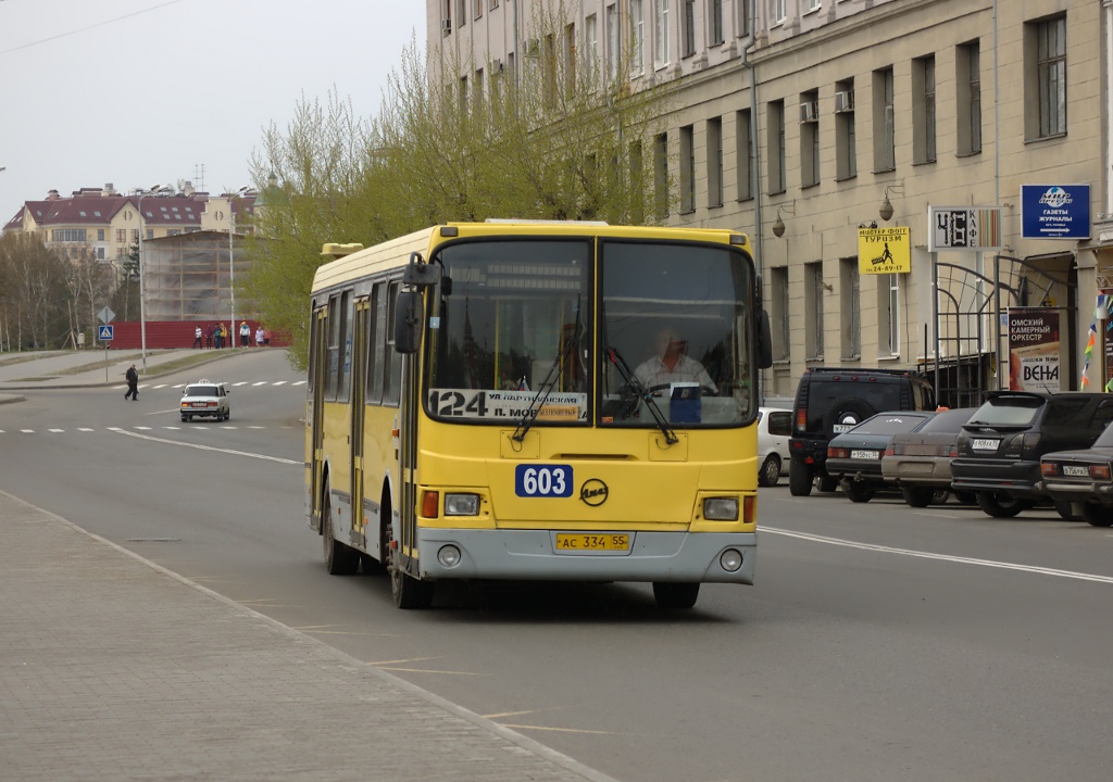 Омская область, ЛиАЗ-5256.45 № 603