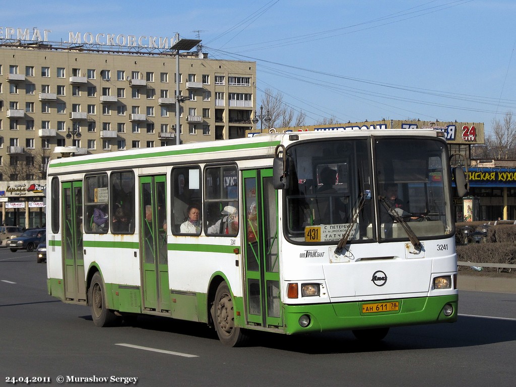 Ленинградская область, ЛиАЗ-5256.25 № 3241