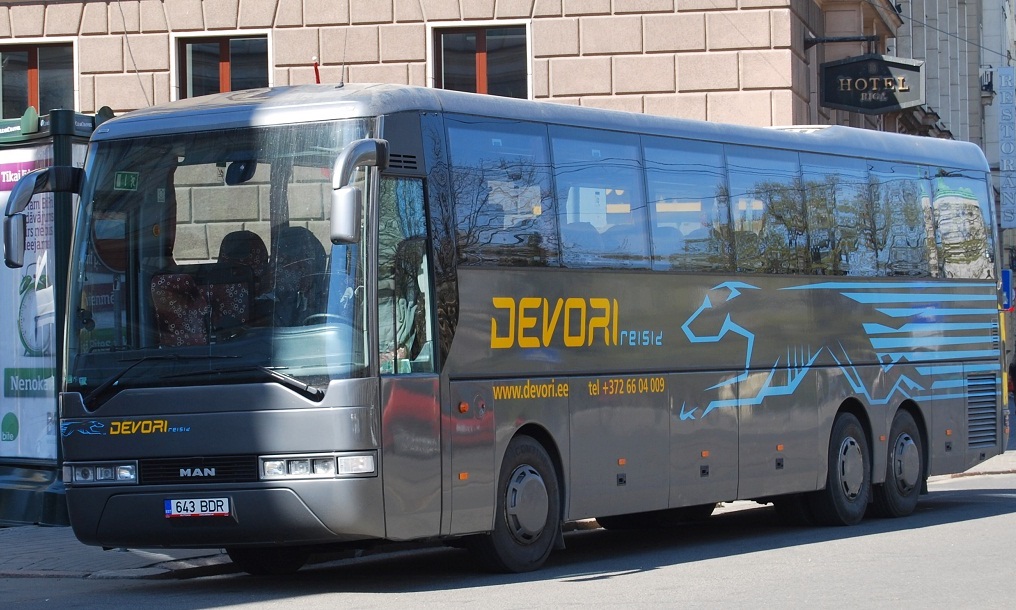 Эстония, MAN A32 Lion's Top Coach RH403-13,7 № 643 BDR